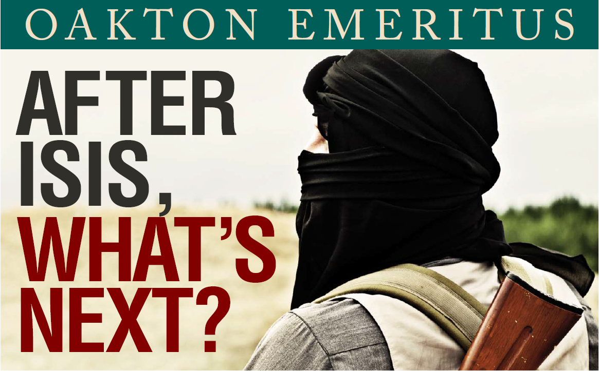 Oakton Community College Emeritus Program Presents: After ISIS, Whats Next? - Free Lecture (for 55+)