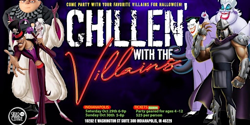 Chillin' with the Villains Halloween Party!