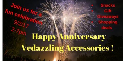 Fashion Vedazzling Accessories Anniversary Party ! 
