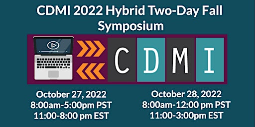 CDMI 2022 Fall Symposium