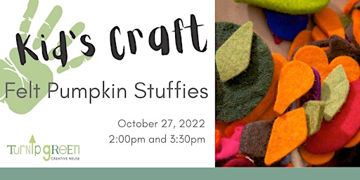 Kid's Craft:  Pumpkin Stuffies