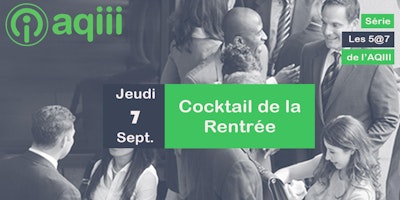 Cocktail de la Rentrée - Montréal