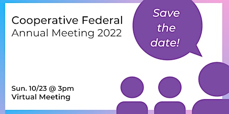 Cooperative Federal's Virtual Annual Meeting | 2022