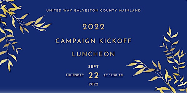 UWGCM 2022 Campaign Kick-off Luncheon