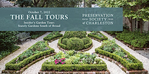 Insider's Garden Tour - Stately Gardens South of Broad