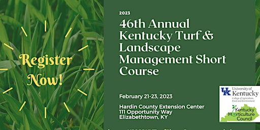 2023 KY Turf & Landscape Management Short Course