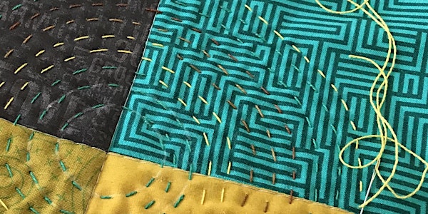 Going in Circles - Part 2 of the Big Stitch Hand Quilting  series