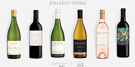 Joel Gott Wine Dinner - 5 Course Dinner & Wine Pairing