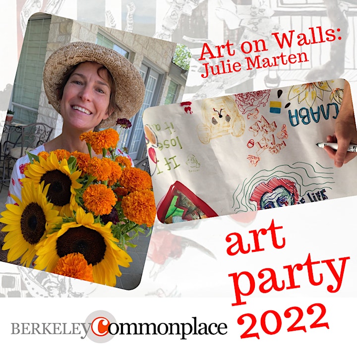Art Party Fundraiser 2022 for Berkeley Commonplace image