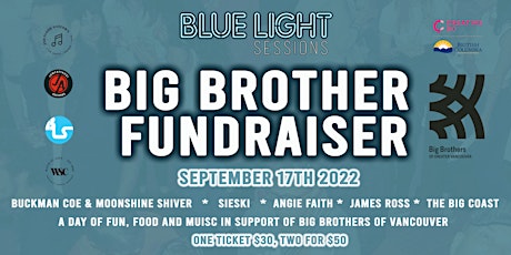Blue Light Sessions Big Brother Fundraiser