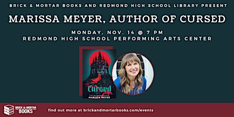 Author Event: Marissa Meyer presents CURSED