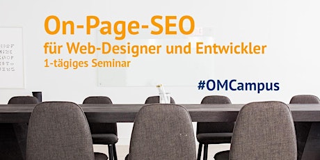 Hauptbild für On-Page-SEO für Web-Designer/-Entwickler - 1-tägiges Seminar
