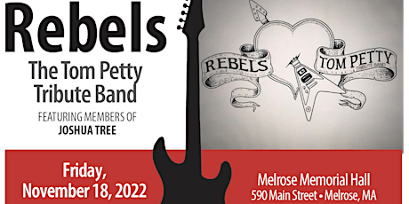 Rebels the Tom Petty Tribute Band Concert - Friday, November 18, 2022