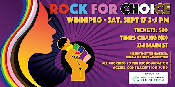Rock For Choice - Winnipeg