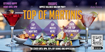 Top of Martinis – Balcony Party