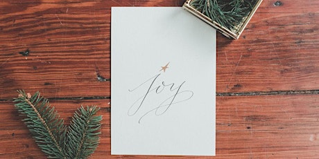 Modern Calligraphy for Holiday Cards