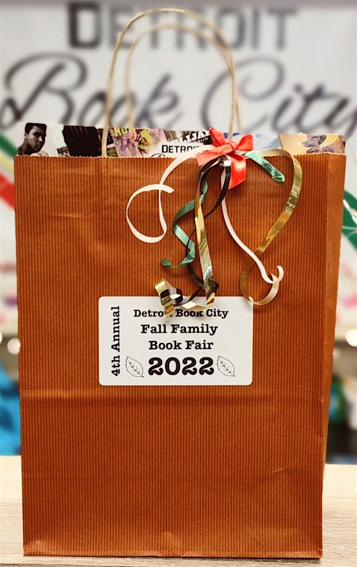Detroit Book City's 4th Annual Fall Family Book Fair 2022 image