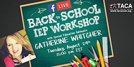 REPLAY Available until 9/15: ONLINE IEP Workshop for Parents primary image