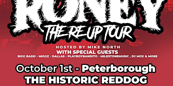 Dont Sleep - The Reup Tour  - Roney & Guests 19+ PETERBOROUGH