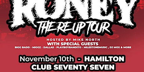 Dont Sleep - The Reup Tour - Roney & Guests 19+ HAMILTON