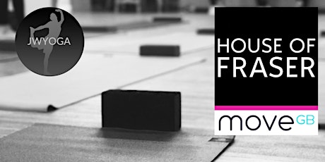 Free Strala Yoga at the House of Fraser with MoveGB primary image