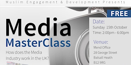 Bham Media Masterclass  primary image