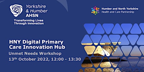 HNY Digital Primary Care Innovation Hub Unmet Needs Workshop