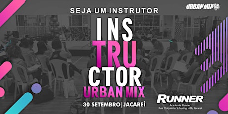 Imagem principal do evento Treinamento Professor URBAN MIX® 30/9 - Runner Jacareí/SP