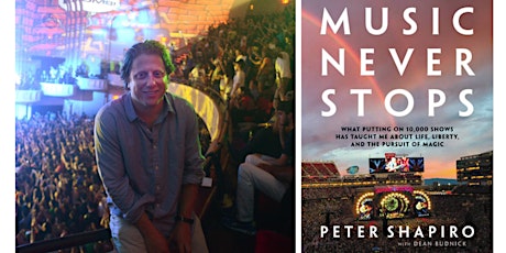 The Music Never Stops: An Evening with Author Peter Shapiro