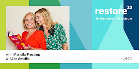Restore22: Cracking the Menopause with Mariella Frostrup and Alice Smellie