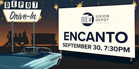 Imagem principal do evento Encanto Drive-in Movie at Union Depot