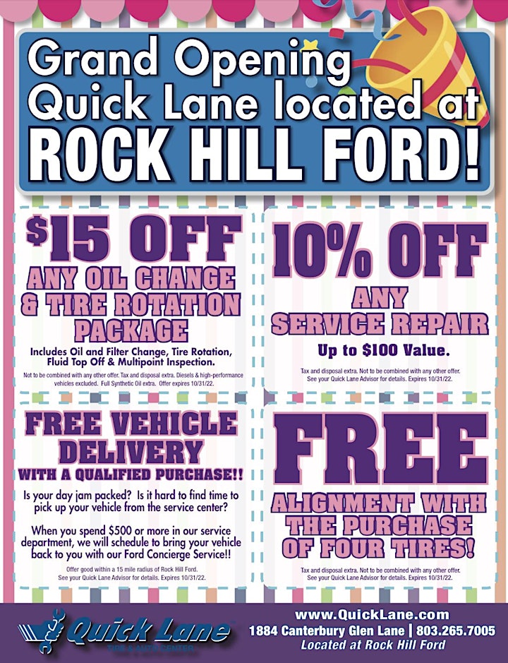 Rock Hill Ford Grand Opening Celebration!!! image