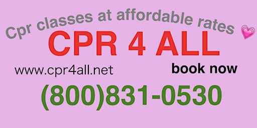 American Heart Association CPR/Aed course primary image