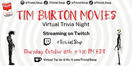 Tim Burton Movies Virtual Trivia