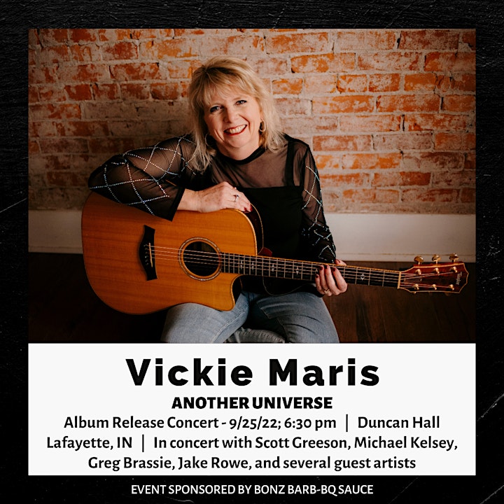 Vickie Maris Album Release | Concert with Michael Kelsey, Scott Greeson image