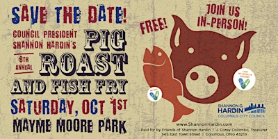 8th Annual Hardin Pig Roast and Fish Fry