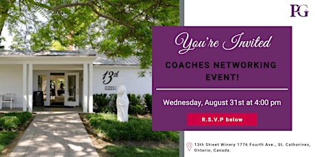 COACHES NETWORKING  EVENT primary image