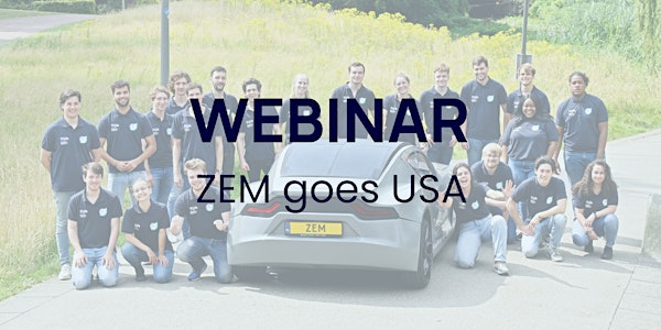 Webinars - ZEM goes USA