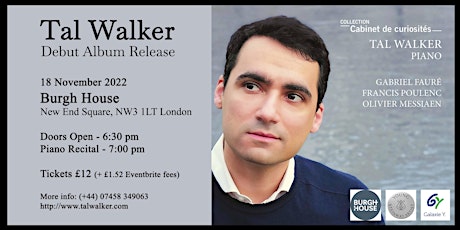 Tal Walker - Album Release at the Burgh House