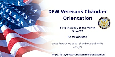 DFW Veterans Chamber Orientation primary image