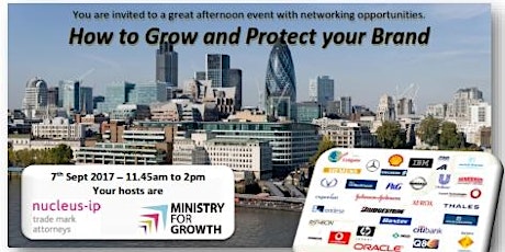 Grow and Protect your Brand - meet the experts. primary image