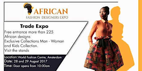 Primaire afbeelding van African Fashion Designers Expo 2017