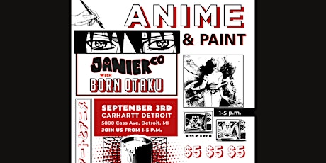 $5 Paint Party! Anime Edition primary image