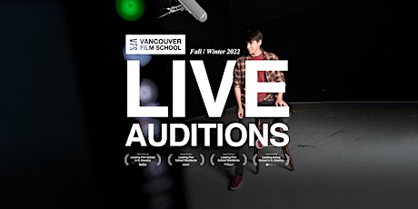 VFS Acting Program Live Audition Tour
