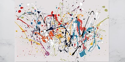 Splatter Paint - Abstract Expressionism Painting Class for Adults primary image