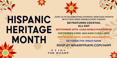 Hispanic Heritage Month at The Wharf Miami