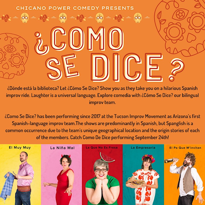 Chicano Power Comedy Presents: "Spanglish" A  Show In English Y En Español image