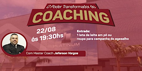 Imagem principal do evento O Poder Transformador do Coach