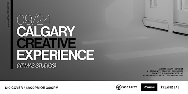 Calgary Creative Experience at Mas Studios
