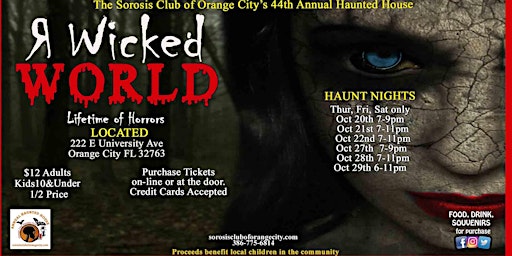 R Wicked World Haunted House